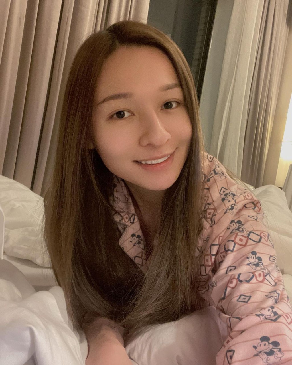 林鈺洧樣子甜美。